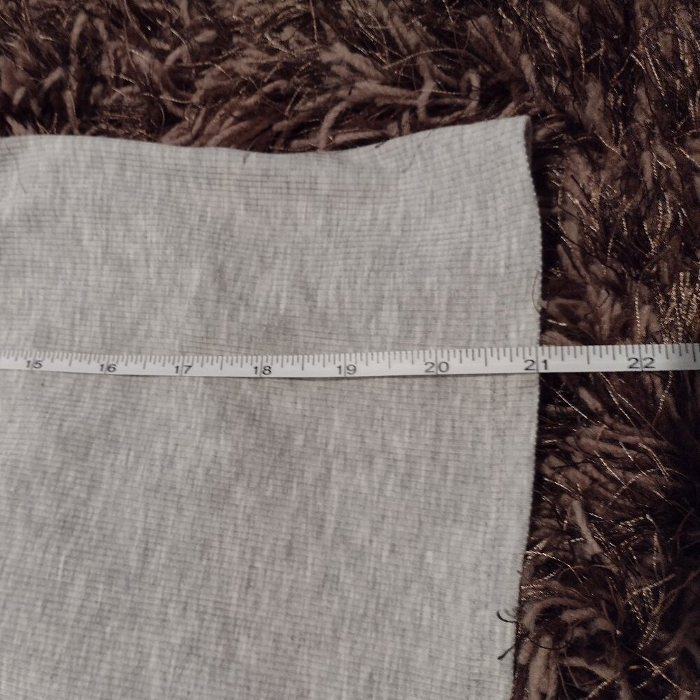 Express Fitted Ribbed High Neck Tank - Picture 7 of 9